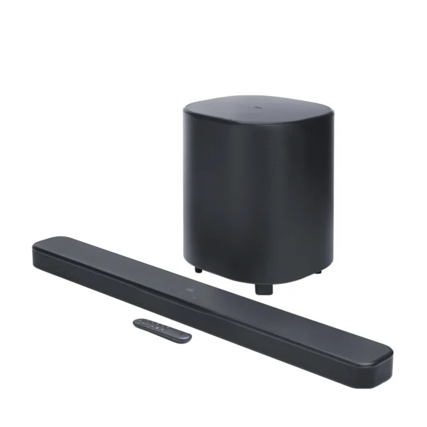JBL Soundbar 500 MK2 with 10″ wireless subwoofer, 5.1 Dolby Atmos, available at Bluescale Nairobi Kenya