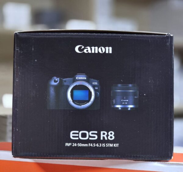 Canon EOS R8 RF 24‑50mm STM Kit full‑frame camera