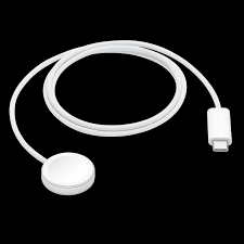 Apple Magnetic Watch Charger Type‑C with white cable and charging puck