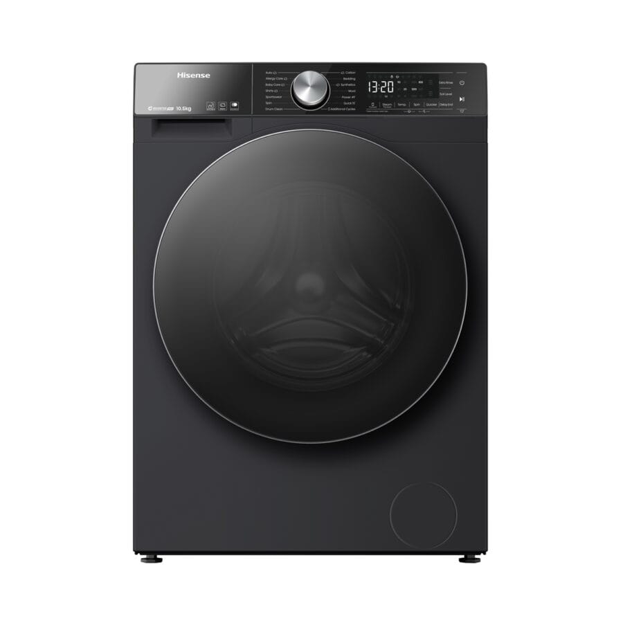 Hisense Front Load WF3Q1043BT Hisense Front Load WF3Q1043BT 10.5kg grey washing machine with Smart Connect