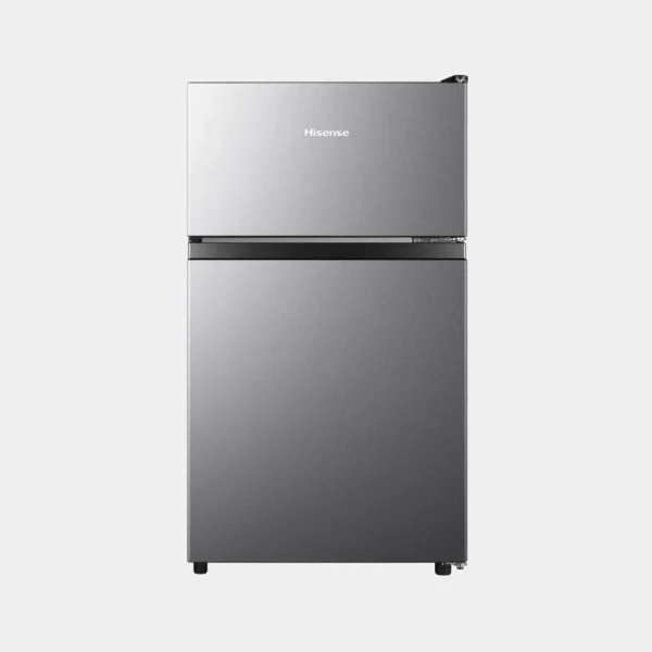 Hisense 91L Frost Double Door Refrigerator REF091DR — compact silver fridge