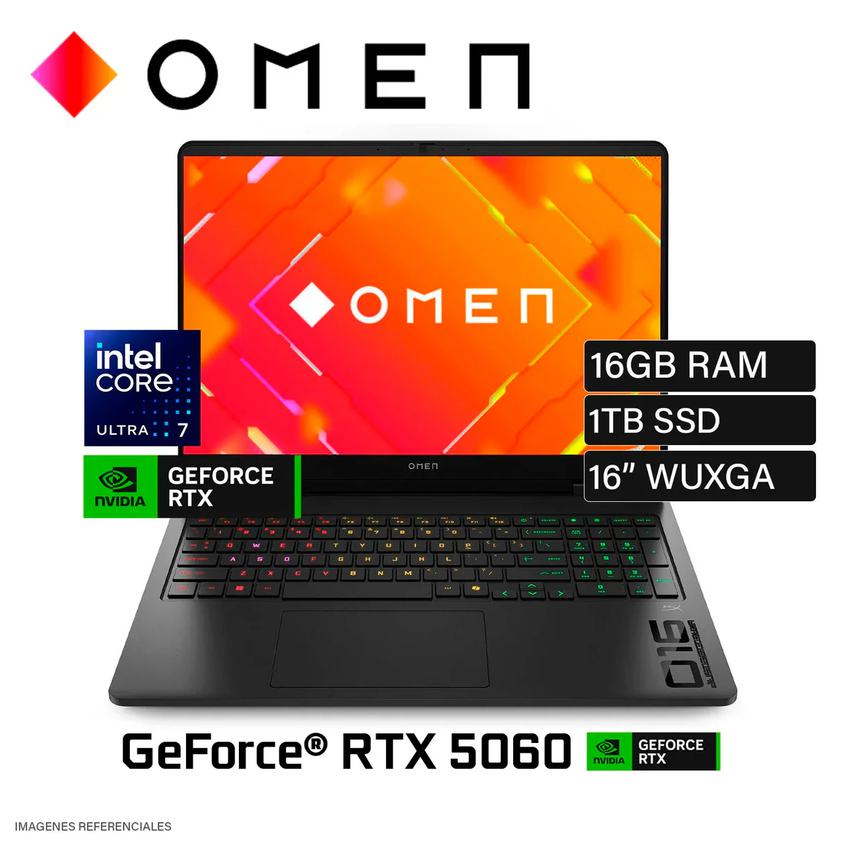 OMEN Gaming Laptop 16‑AM0073DX OMEN Gaming Laptop 16‑AM0073DX — gaming laptop