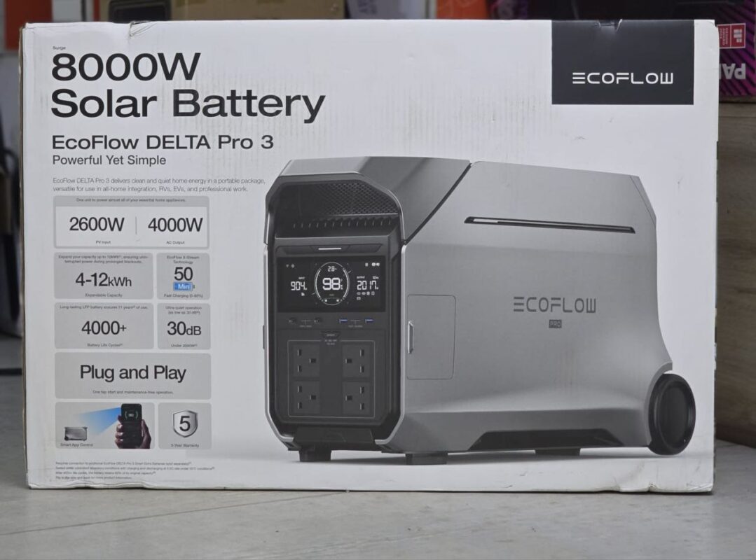 EcoFlow DELTA Pro 3 Portable Power Station