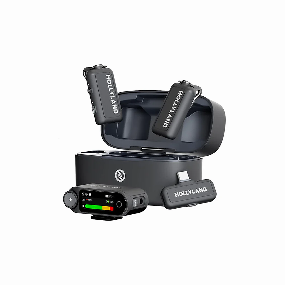 Hollyland Lark Max 2 Combo (2026) Hollyland Lark Max 2 Combo Wireless Microphone Kit