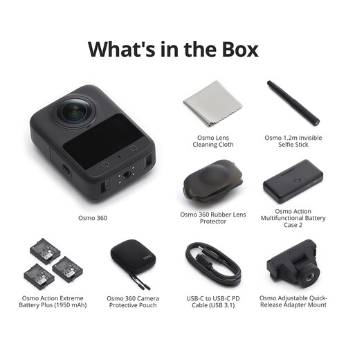 DJI Osmo 360 Adventure Combo
